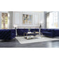 Atronia Sofa Blue Fabric FredCo