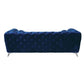 Atronia Sofa Blue Fabric FredCo