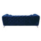Atronia Sofa Blue Fabric FredCo