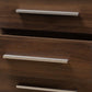 Auburn Mid-Century Modern Walnut Brown Finished Wood 6-Drawer Dresser FredCo