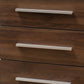 Auburn Mid-Century Modern Walnut Brown Finished Wood 6-Drawer Dresser FredCo