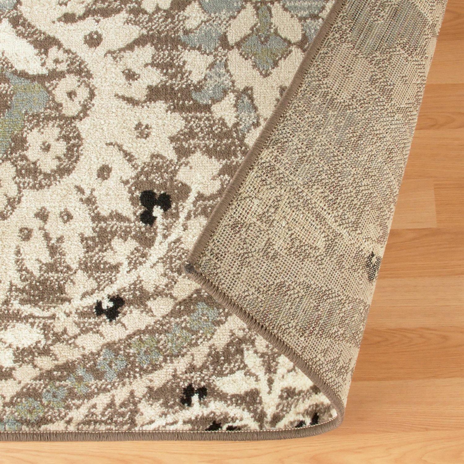 Augusta Modern Floral Cabin Setting Rug FredCo