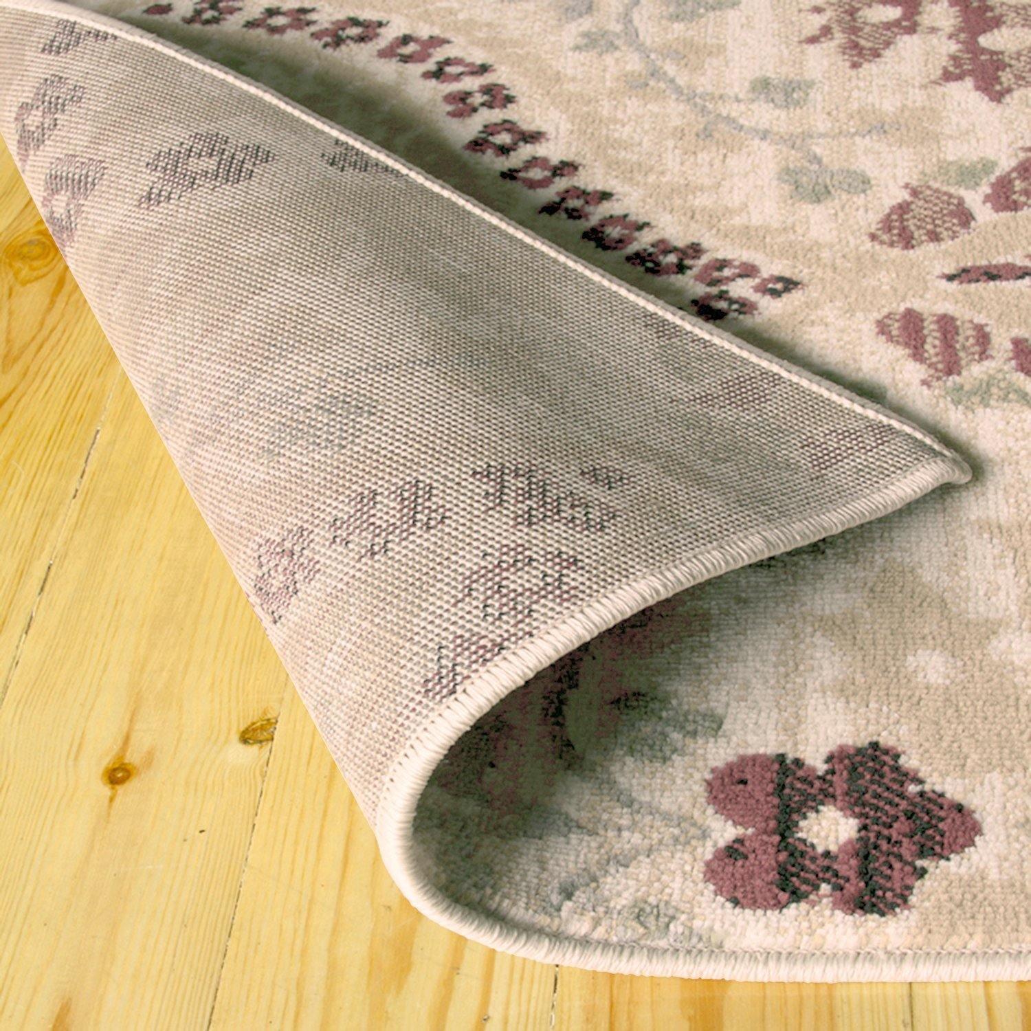 Augusta Modern Floral Cabin Setting Rug FredCo