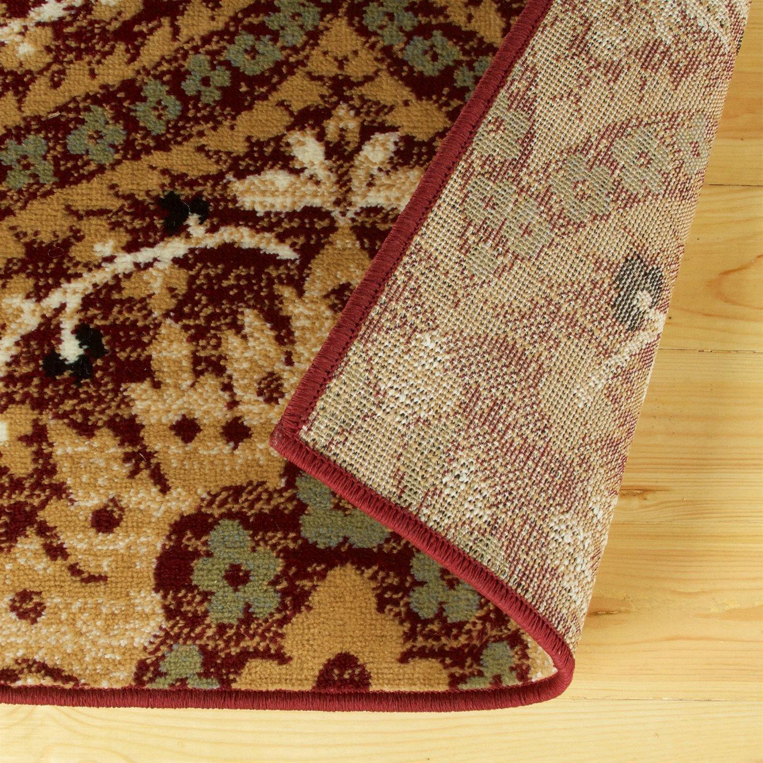 Augusta Modern Floral Cabin Setting Rug FredCo