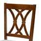 Augustine Modern and Contemporary Grey Fabric Upholstered and Walnut Brown Finished Wood 2-Piece Dining Chair Set Set FredCo