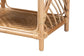 Baara Modern Bohemian Natural Brown Rattan Nightstand FredCo