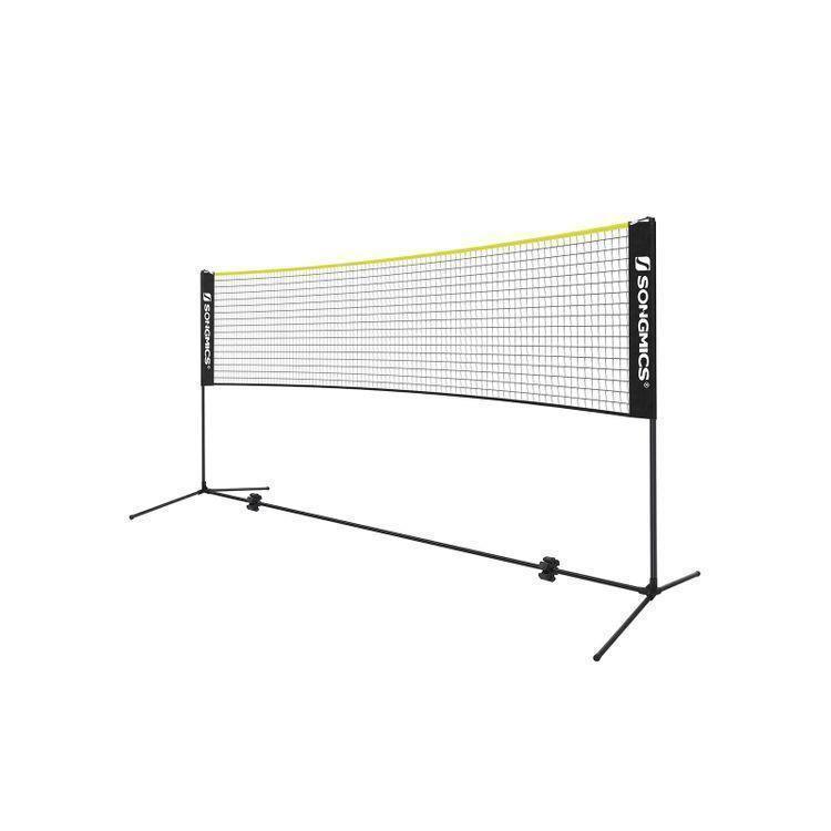 Badminton Net Set Black and Yellow FredCo
