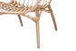 Bajo Modern Bohemian Natural Brown Rattan Arm Chair FredCo