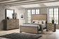 Baker 4-piece California King Bedroom Set Brown and Light Taupe Coaster FredCo