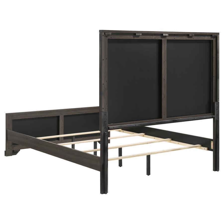Baker 4-piece Eastern King Bedroom Set Brown and Light Taupe Coaster FredCo