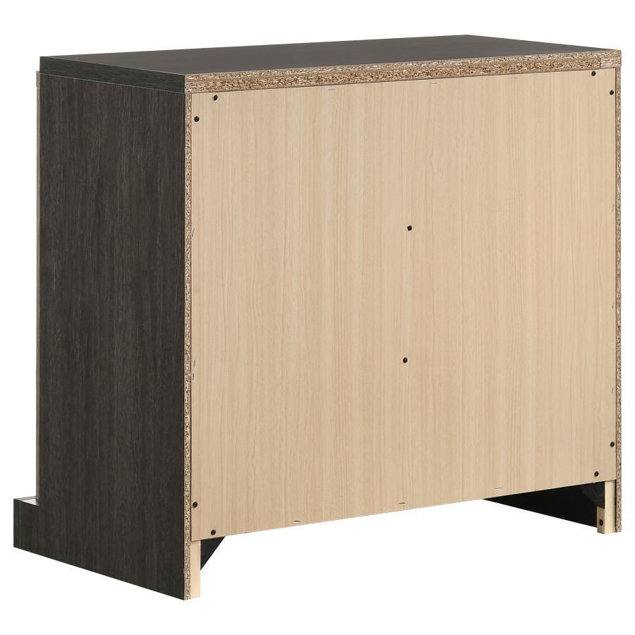 Baker 4-piece Eastern King Bedroom Set Brown and Light Taupe Coaster FredCo