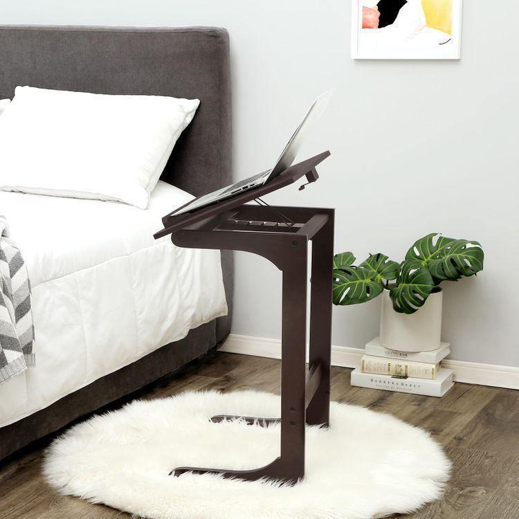 Bamboo Adjustable TV Tray FredCo