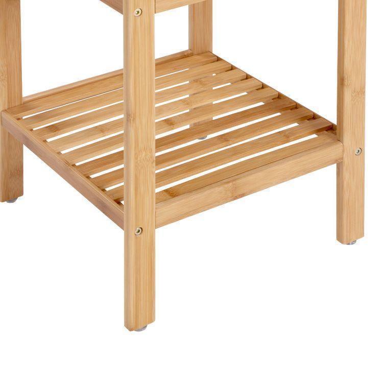 Bamboo Bathroom Storage Rack FredCo