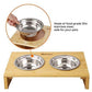 Bamboo Elevated Bowl Stand FredCo
