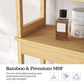 Bamboo Over the Toilet Storage Cabinet with Shelf FredCo