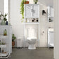 Bamboo Over-The-Toilet Storage White FredCo