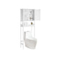 Bamboo Over-The-Toilet Storage White FredCo