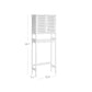 Bamboo Over-The-Toilet Storage White FredCo