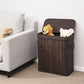 Bamboo Rectangular Laundry Hamper FredCo