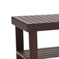 Bamboo Shoe Bench Brown FredCo
