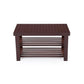 Bamboo Shoe Bench Brown FredCo