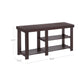 Bamboo Shoe Rack Bench FredCo