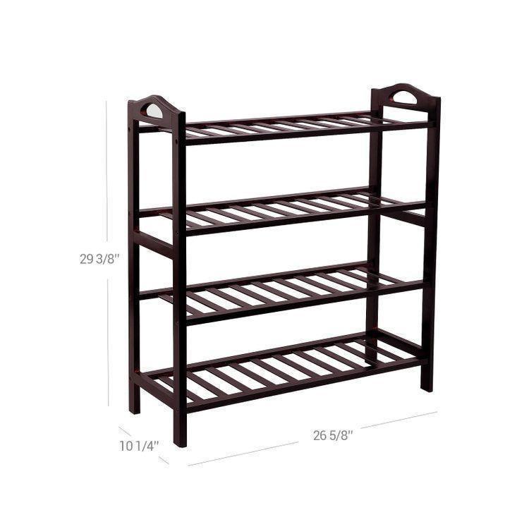 Bamboo Shoe Shelf FredCo