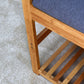 Bamboo Storage Bench，Entryway 3 Shelves Bench with FredCo