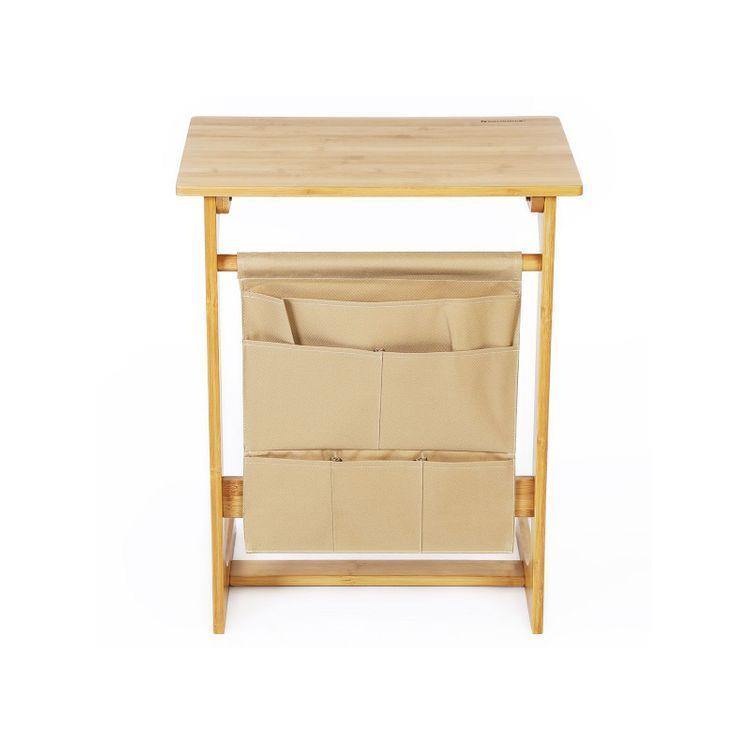 Bamboo Storage Side Table FredCo