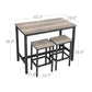 Bar Table and Stool Set (1 Table and 2 bar stools) FredCo