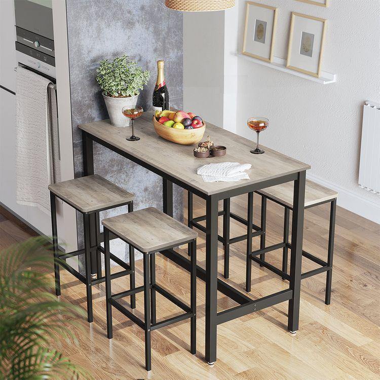 Bar Table and Stool Set (1 Table and 2 bar stools) FredCo