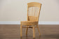 Barito Modern Bohemian Natural Brown Rattan Dining Chair FredCo