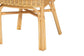 Barito Modern Bohemian Natural Brown Rattan Dining Chair FredCo
