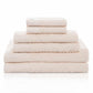Basket Weave Egyptian Cotton Jacquard Soft Absorbent 6-Piece Towel Set FredCo