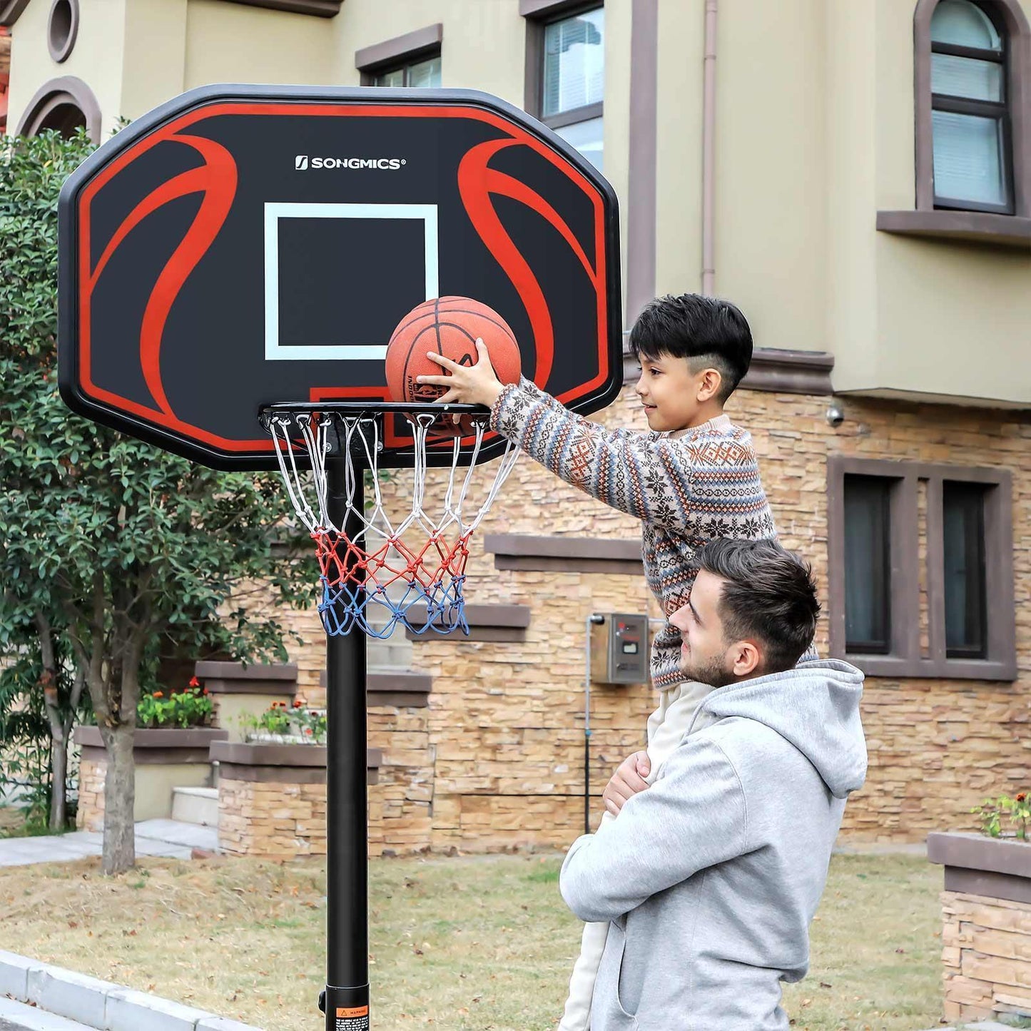 Basketball Stand Black FredCo