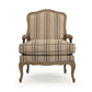 Bastille Lounge Chair CFH004-1 E255-3 Stripe Blue FredCo