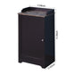 Bathroom Cabinet Wooden Living Room Espresso cabinet with a Door FredCo
