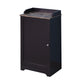 Bathroom Cabinet Wooden Living Room Espresso cabinet with a Door FredCo