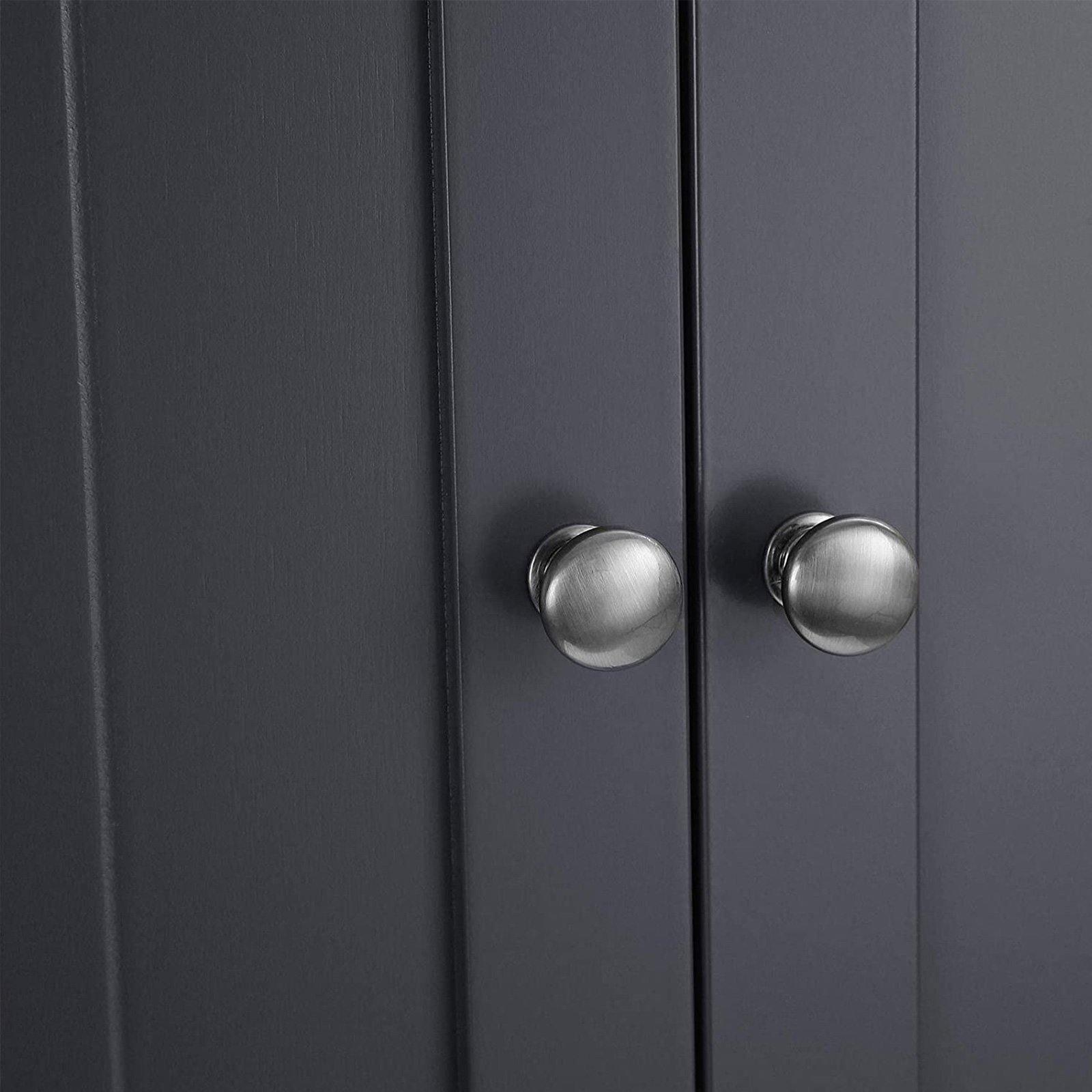 Bathroom Floor Storage Cabinet Gray FredCo
