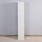 Bathroom Floor Storage Cabinet with 2 Doors Living Room Wooden Cabinet with 6 Shelves FredCo