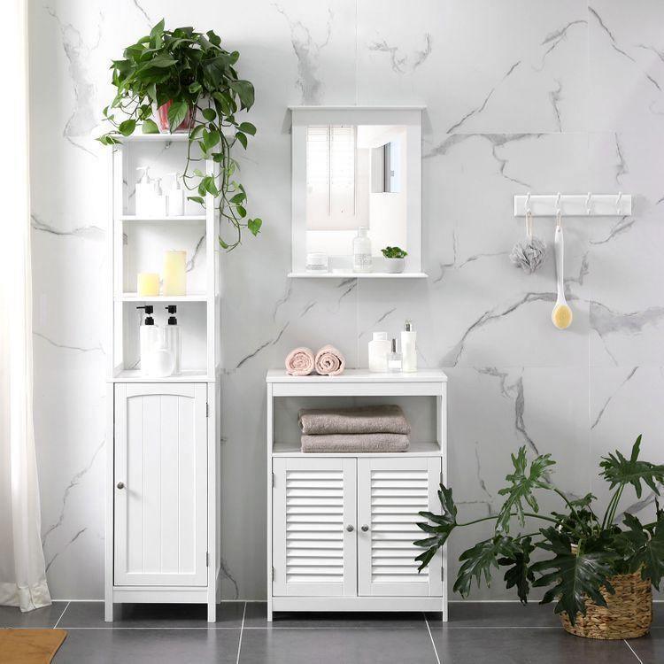 Bathroom Mirror with Shelf FredCo