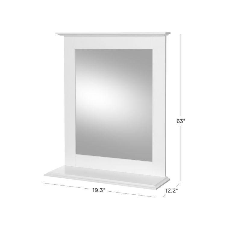 Bathroom Mirror with Shelf FredCo