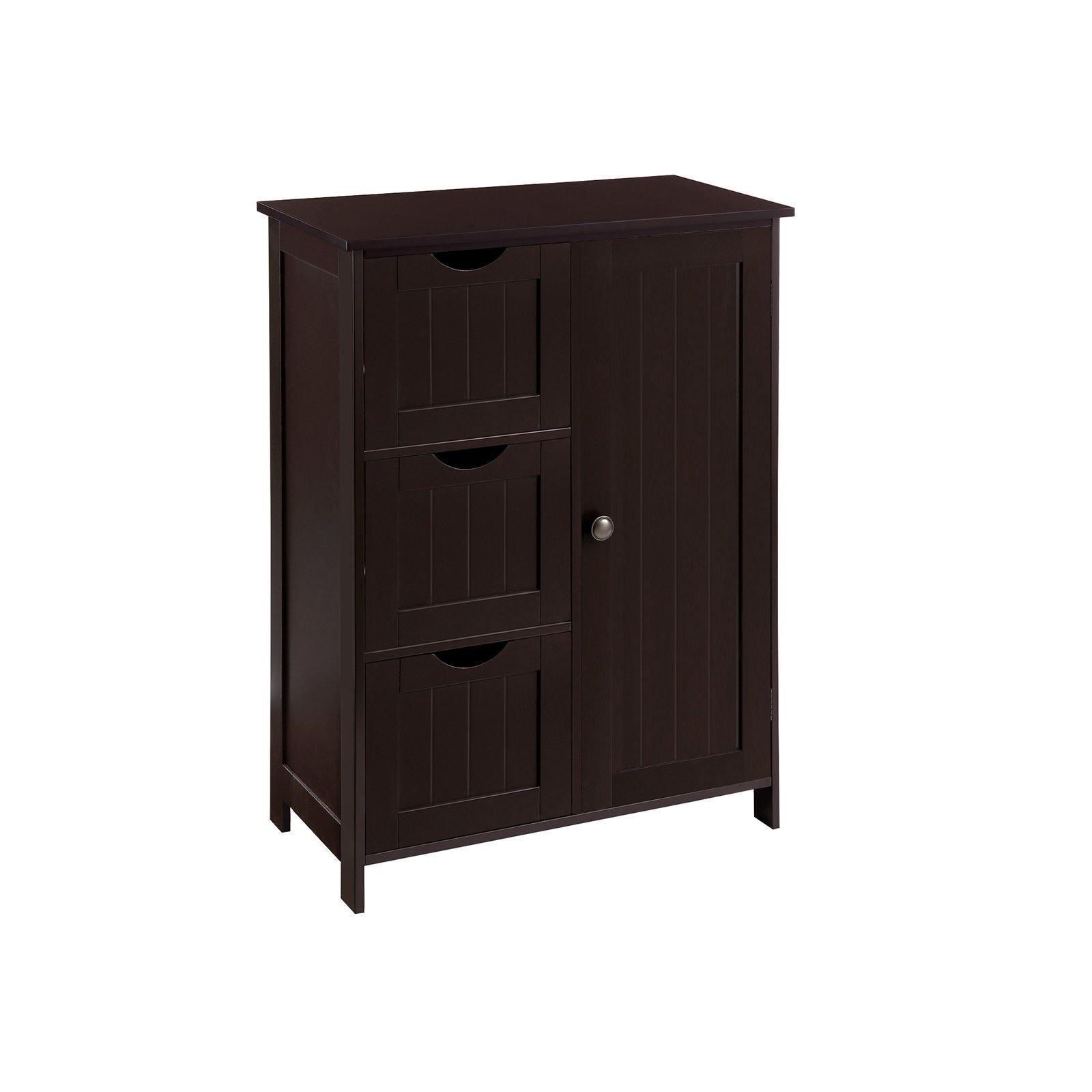 Bathroom Storage Cabinet Brown FredCo