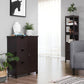 Bathroom Storage Cabinet Brown FredCo
