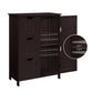 Bathroom Storage Cabinet Brown FredCo