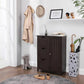Bathroom Storage Cabinet Brown FredCo