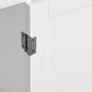 Bathroom Storage Cabinet, White Floor Cabinet with 3 Large Drawers and 1 Adjustable Shelf FredCo