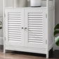 Bathroom Tall Cabinet Matte White FredCo