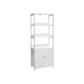 Bathroom Tall Cabinet Matte White FredCo