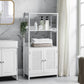 Bathroom Tall Cabinet White FredCo